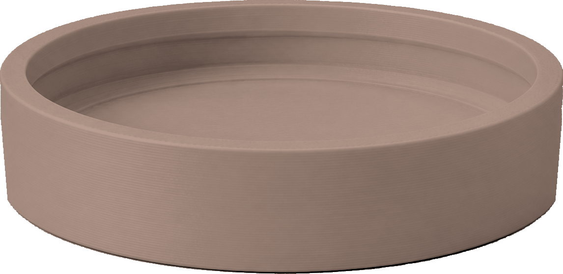 Bodemplaat — Matte Brown