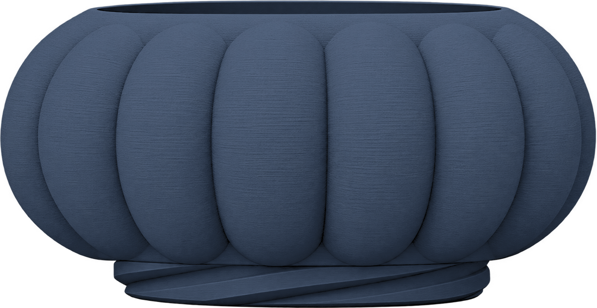 Pumpkin — Matte Dark Blue