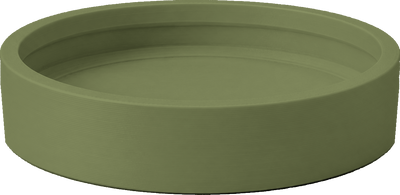 Bodemplaat — Matte Olive Green