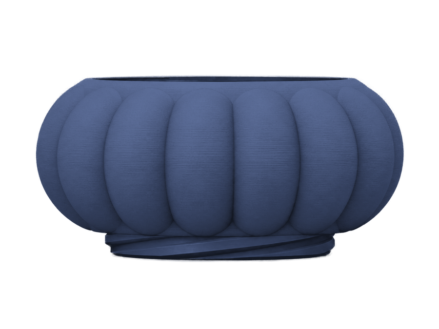 Pumpkin — Matte Dark Blue